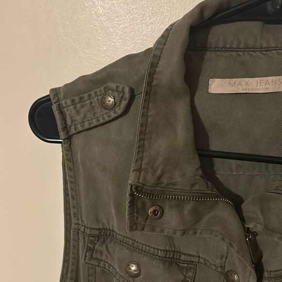 Max Jeans Military Cargo/Utility Vest size M - Picture 4 of 8